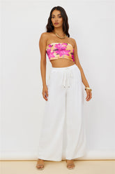 Tangerine Twist Pants White