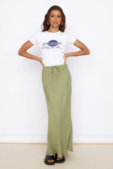 Dandelion Dreaming Skirt Sage