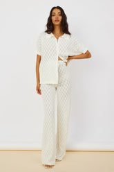 Angel Face Pants White