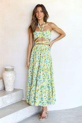 Wattlebush Maxi Skirt Green